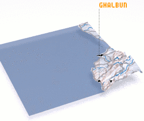 3d view of Ghalbūn