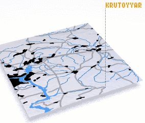 3d view of Krutoy Yar