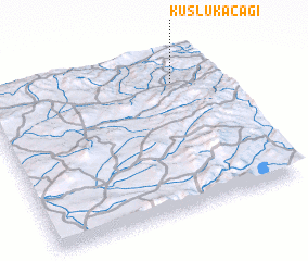 3d view of Kuşlukaçağı