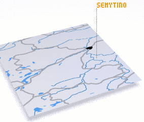 3d view of Semytino