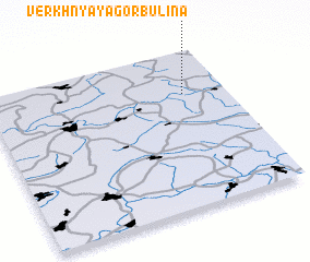 3d view of Verkhnyaya Gorbulina