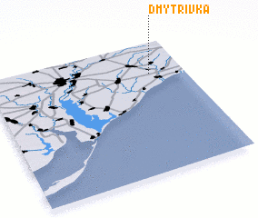 3d view of Dmytrivka