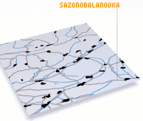 3d view of Sazono-Balanovka