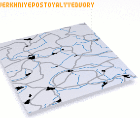 3d view of Verkhniye Postoyalyye Dvory