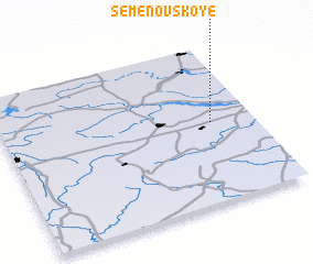 3d view of Semënovskoye