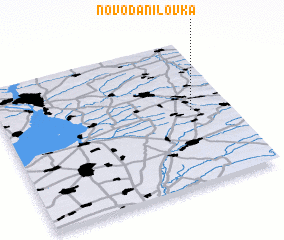 3d view of Novo-Danilovka