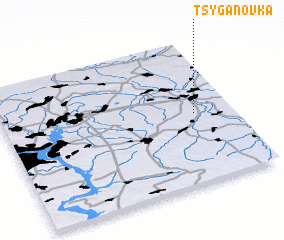 3d view of Tsyganovka