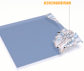 3d view of Ash Sharbīnah