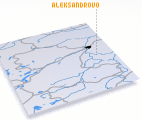 3d view of Aleksandrovo