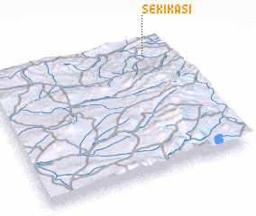 3d view of Sekikaşı