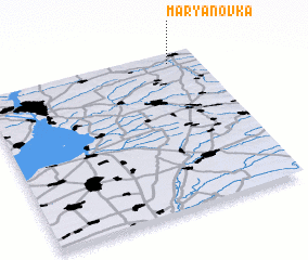 3d view of Marʼyanovka