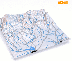 3d view of Akdam