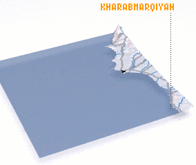 3d view of Kharāb Marqīyah