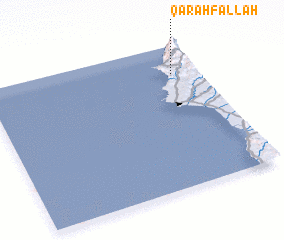 3d view of Qarah Fallāḩ