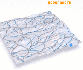 3d view of Karacaören