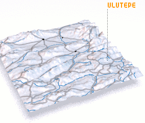 3d view of Ulutepe