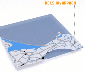 3d view of Bolʼshoy Arpach