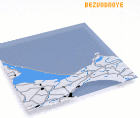 3d view of Bezvodnoye