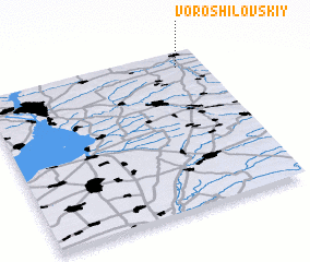 3d view of Voroshilovskiy