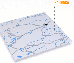 3d view of Kamenka