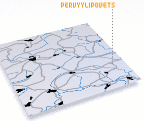 3d view of Pervyy Lipovets