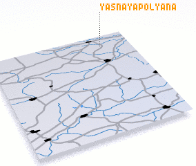 3d view of Yasnaya Polyana