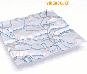 3d view of Yirga Dejen