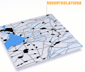 3d view of Novomykolayivka