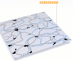 3d view of Korenëvka