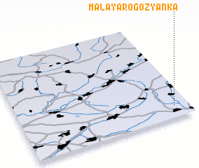 3d view of Malaya Rogozyanka