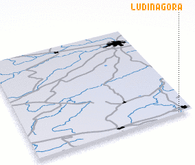 3d view of Ludina Gora