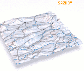 3d view of Sazköy