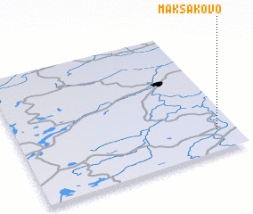 3d view of Maksakovo