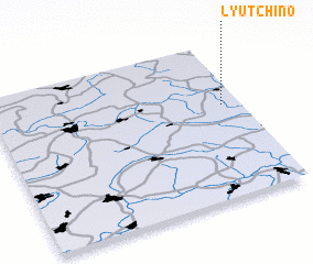 3d view of Lyutchino