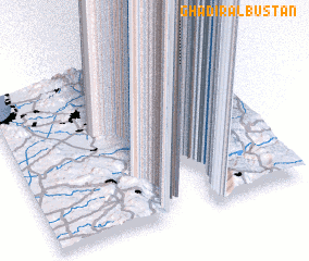 3d view of Ghadīr al Bustān