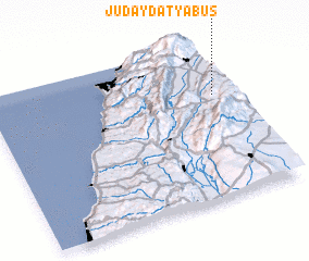 3d view of Judaydat Yabūs