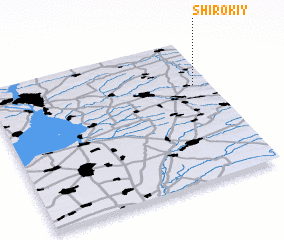 3d view of Shirokiy