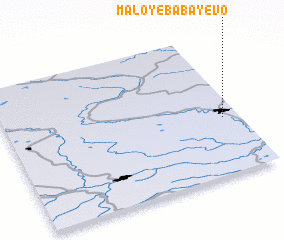 3d view of Maloye Babayevo