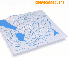3d view of Chefe Carreguene