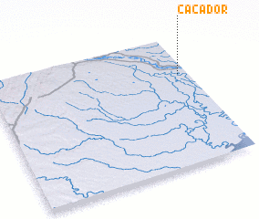 3d view of Caçador