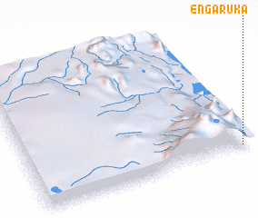 3d view of Engaruka