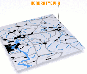 3d view of Kondratʼyevka