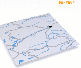 3d view of Ramen\