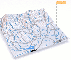 3d view of Akdam