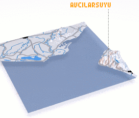 3d view of Avcılarsuyu