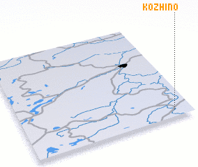 3d view of Kozhino