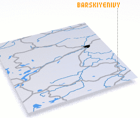 3d view of Barskiye Nivy