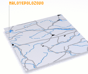 3d view of Maloye Polozovo