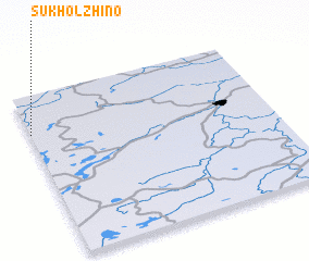 3d view of Sukholzhino