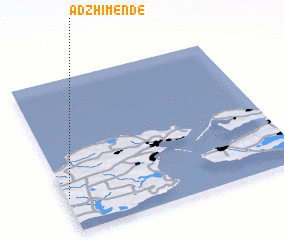 3d view of Adzhi-Mende